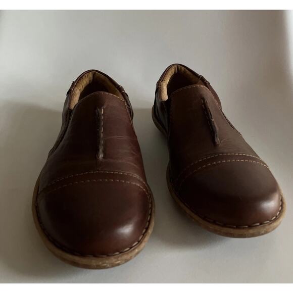 Born Women's Nampa Comfort Slip On Leather Loafer Shoes Size 8.5 M 39 W - Picture 5 of 10